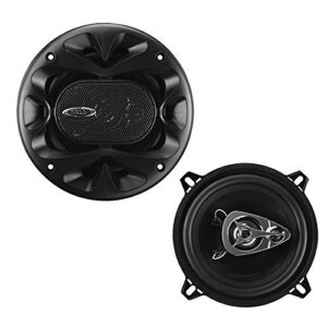 boss audio systems elite b553 5.25 inch car speakers – 225 watts of power per pair, 112.5 watts each, 3 way, sold in pairs