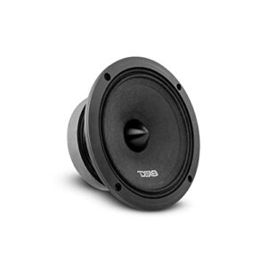 ds18 pro-zxi6.4bm 6.5″ pro audio midrange loudspeaker – 600w max, 300w rms, 4 ohms – premium quality audio door speakers for car or truck stereo sound system (1 speaker)