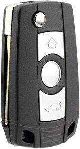 keylessoption keyless entry remote control car ignition flip key fob for bmw lx8 fzv lx8fzv
