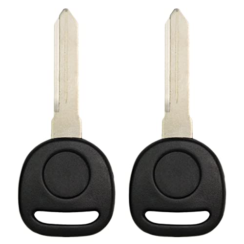 Keyless2Go Replacement for New Uncut Empty Key Shell B102 Shell ONLY (2 Pack)