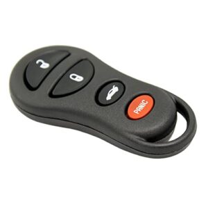 Keyless2Go Replacement for New Keyless Entry 4 Button Remote Car Key Fob for Select Vehicles That Use FCC ID GQ43VT9T (2 Pack)