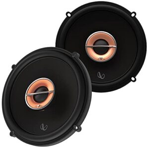 infinity kappa 63xf 6-1/2″ 2-way speakers, black, (infspkka63xfam)