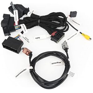 sync 1 to sync 3 4″ to 8″ pnp conversion harness, suitable for ford edge fusion f-150 mustang super load power harness adapter and usb interface module adapter and apim cable