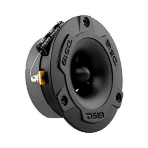 DS18 PRO-TWX1 Aluminum Super Bullet Tweeter 1", 240W Max, 4 Ohms, Built in Crossover - PRO Tweeters are The Best in The Pro Audio and Voceteo Market (2 Speakers Included)