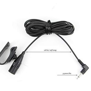 Xtenzi External Microphone Mic Assembly Compatible with Alpine Car DVD Navigation