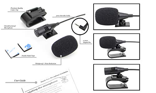 Xtenzi External Microphone Mic Assembly Compatible with Alpine Car DVD Navigation