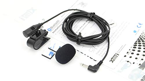 Xtenzi External Microphone Mic Assembly Compatible with Alpine Car DVD Navigation