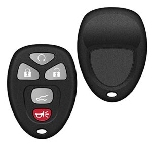 Key Fob, Keyless Entry Remote Start Control Replacement Fits for GMC Acadia 2007-2016 Yukon XL/Chevy Suburban Tahoe Traverse/Cadillac Escalade SRX/Buick Enclave FCC ID: OUC60270, OUC60221, 15913415