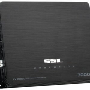 Sound Storm Laboratories EV3000D Evolution Series Car Audio Amplifier – 5000 High Output, Class D, Monoblock, 1 Ohm, Low Level Inputs, Low Pass Crossover, Hook Up to Stereo and Subwoofer