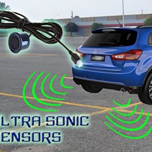 New 4 Parking Sensors LED Display Car Reverse Backup Radar System