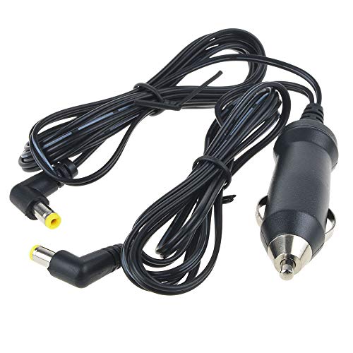 Digipartspower 12V Car Charger Power for Sylvania Portable DVD Player SDVD7014 Dual Screens