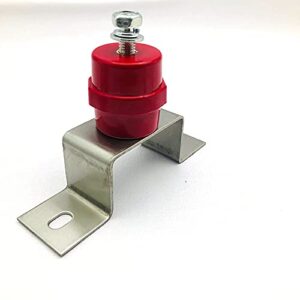 E-outstanding 5 Pcs Busba Insulator with Combined Screw, Red Resin Polyester Standoff Insulators, SM25xM6