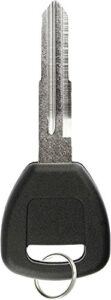 keylessoption replacement chip transponder ignition blank car key blade for acura honda hd106pt