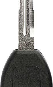 KeylessOption Replacement Chip Transponder Ignition Blank Car Key Blade for Acura Honda HD106PT