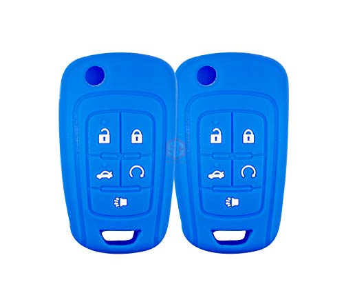 2x New Key Fob Remote Silicone Cover Fit/For Select GM Vehicles. OHT01060512 etc