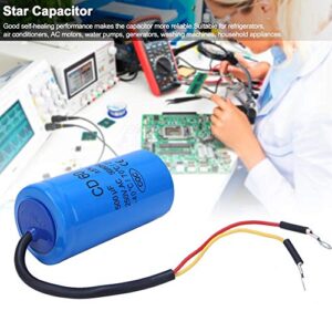 CD60 Capacitor 500uf, CD60 250VAC 500uf Run Start Capacitor, Motor Starting Capacitor for refrigerators, Air Conditioner, AC Motors, etc