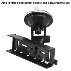 Dilwe1 Car Radio Panel Bracket, Durable ABS Adjustable and Rotatable Suction Mount Set Car Audio Mounting Kits for YAESU/FT-8800 /FT-8800R/ FT-8900