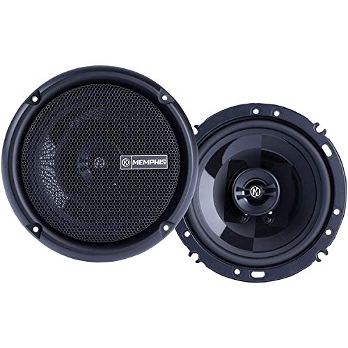 Memphis Audio PRX602 Power Reference 6.5 Inch 50 Watt RMS 100 Watt Peak Power Car Audio Coaxial Speaker System