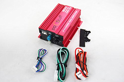 Prostuff AMP-100 300 Watt 2CH Mini Amplifier for Car and Motorcycle