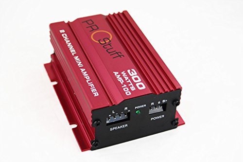 Prostuff AMP-100 300 Watt 2CH Mini Amplifier for Car and Motorcycle