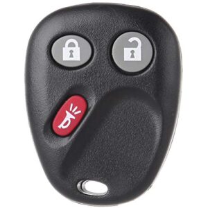 SCITOO Keyless Entry Option with Keyless SHELL Replacement for 3 Buttons 2003-2007 for Cadillac for Chevy for GMC for Hummer for Pontiac for Saturn 2PCS FCC 10377295