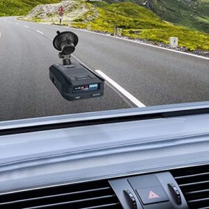 SDSACZMU Radar Detector Mount, Car Windshield &Dashboard Radar Detector Suction Cup  Mount, for Uniden Radar Detectors (not for Unlisted Models),Easy to Install.