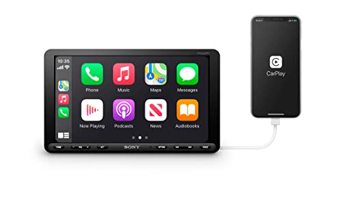 Sony XAV-AX8100 9-inch Floating Multi Media Receiver with Apple Carplay/Android Auto and HDMI Video Input