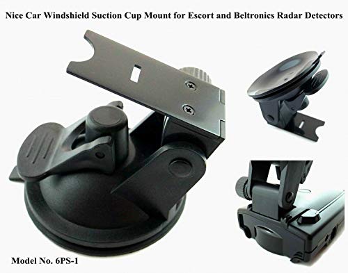 Radargun 6PS-1 Super Grip Suction Cup Mount for Beltronics Escort Passport Radar Detectors