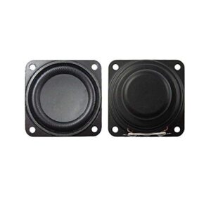 2pcs 1.5inch full range speakers 16core 4ohm 5w neodymium magnet audio speaker 40mm pu edge home theater loudspeaker
