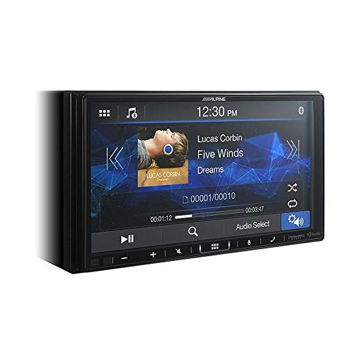 ALPINE iLX-407 7" Car Monitor in-Dash Carplay Android Auto Receiver HD Radio