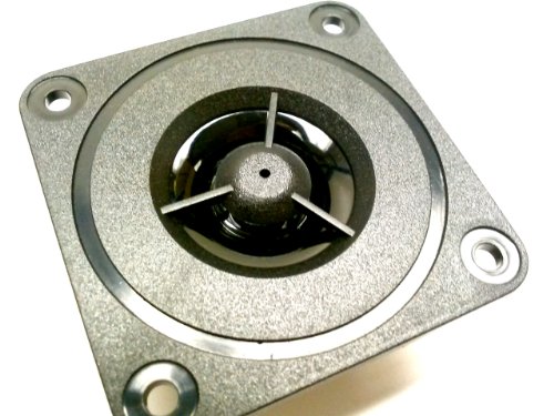 CES 1/2" Shielded Mylar Dome Tweeter ON 2" Square Plate