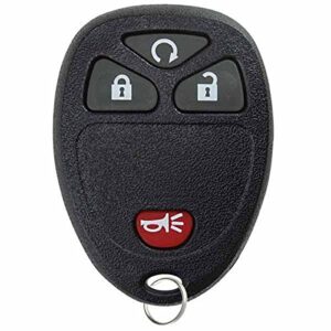 keylessoption keyless entry remote control car key fob replacement for 15913421