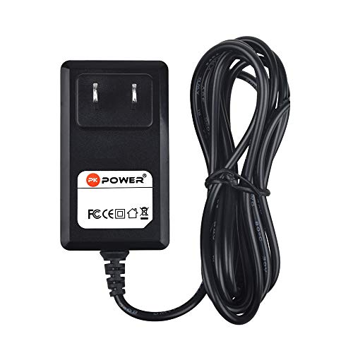 PKPOWER AC Adapter Power Supply Cord Charger for ONN ONA17AV041 7" Portable DVD Player