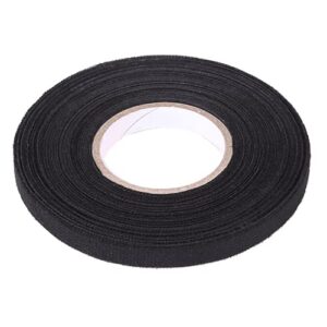 keenso felt tape automotive, multipurpose car wiring harness tape self adhesive anti squeak rattle tape dash, black (9mm × 25m)
