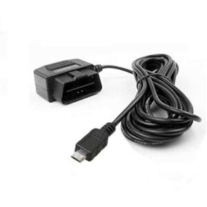rearmaster universal obd power cable for dash camera,24 hours surveillance/acc mode with switch button(micro usb port)