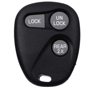 keyall 1 x remotes key fob for chevy for astro for tahoe for suburban 1500 for gmc for yukon for jimmy for sonoma 1997-2002 16245100-29 abo1502t 16207901-5 – 315mhz