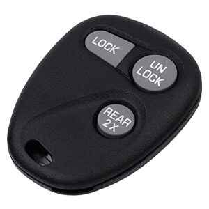 KEYALL 1 X Remotes Key Fob for Chevy for Astro for Tahoe for Suburban 1500 for GMC for Yukon for Jimmy for Sonoma 1997-2002 16245100-29 ABO1502T 16207901-5 - 315MHz