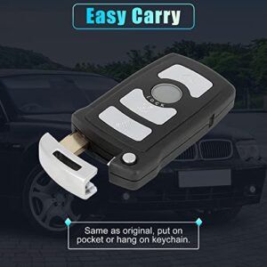 X AUTOHAUX Replacement Keyless Entry Remote Car Key Fob 315Mhz LX 8766 S for BMW 7 Series 2002-2008