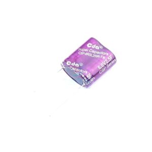 1 Pcs Super Capacitor 2.5F 6V Radial Lead, P=15.5mm CSP-6R0L255R-TW