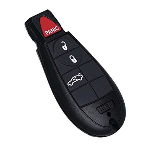 Key Fob FOBIK Keyless Entry Remote Control Replacement Fits for Dodge Dart 2012 2013 2014 2015 2016 2017 M3N32297100 56046771AA 4Button Keyed Ignition