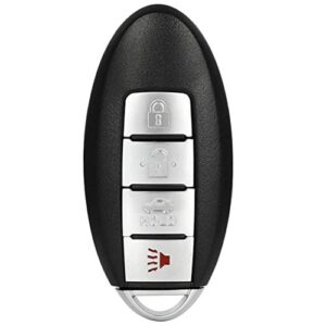 scitoo 1pc keyless entry remote key fob shell case replacement for infiniti g25 g37 q40 fx35 for nissan altima maxima murano fcc kr55wk48903 kr55wk49622 4 buttons uncut car key