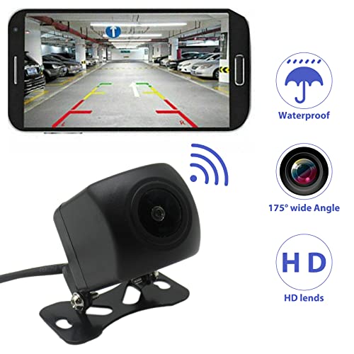 WiFi Wireless Car Rear View Cam Backup Reverse Parking Camera For Android iOS US Shipping