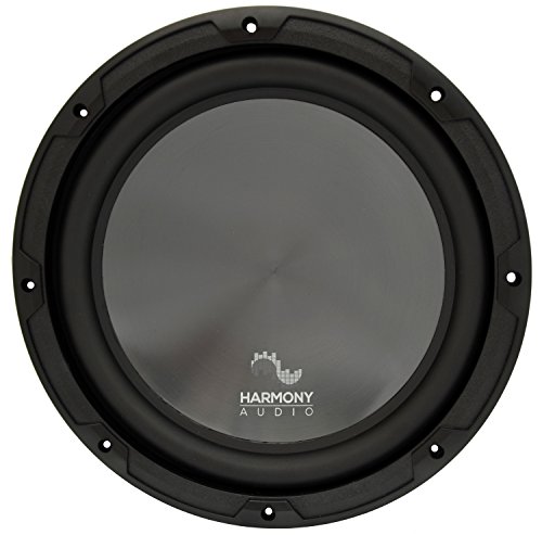 Harmony Audio HA-R124 Compatible with Chevy Corvette 1997-2004 Coupe C5 Z06 Rhythm Series 12" - Package Sub, HA-A400.1 Class D Mono 800W Sub Amp and GM1X12-07-04-CORVT Single Hatch Enclosure Sub Box