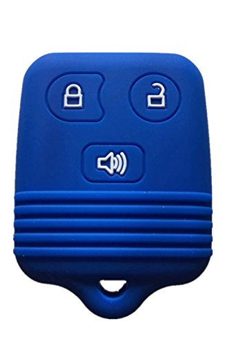 Rpkey Silicone Keyless Entry Remote Control Key Fob Cover Case protector Replacement Fit For Ford Lincoln Mercury Mazda CWTWB1U331 GQ43VT11T CWTWB1U345 8L3Z15K601B 8L-3Z-15K-601B