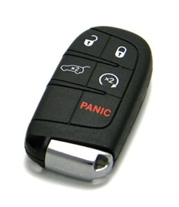mopar oem dodge keyless entry remote fob 5-button smart proximity key (fcc id: m3n-40821302 / p/n: 68150061)