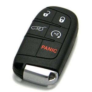 Mopar OEM Dodge Keyless Entry Remote Fob 5-Button Smart Proximity Key (FCC ID: M3N-40821302 / P/N: 68150061)