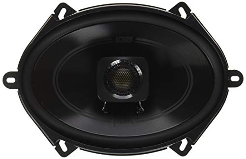 Polk Audio DB572 DB+ Series 5"x7" Coaxial Speakers with Marine Certification, Black