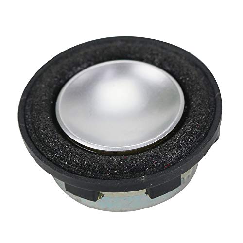 ADUCI 1 Pairs 1 INCH 4Ohm 3W Mini Speaker 28mm Full Range Sound Midrange Bass Foam Side MP3 Speaker Round