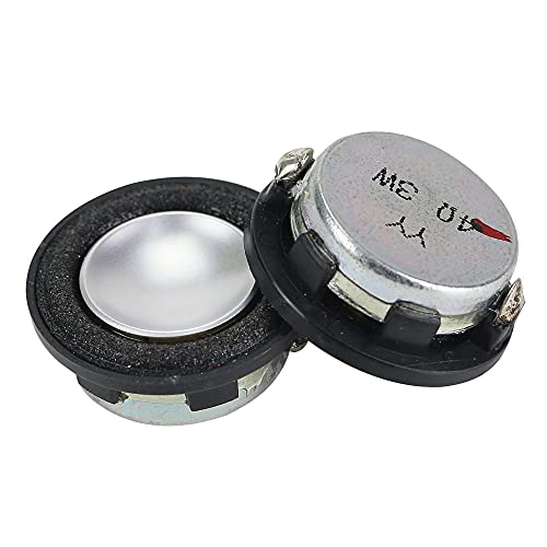 ADUCI 1 Pairs 1 INCH 4Ohm 3W Mini Speaker 28mm Full Range Sound Midrange Bass Foam Side MP3 Speaker Round