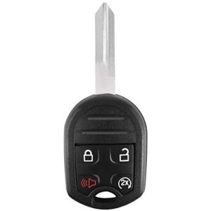 car key fob fit for ford 2011-2014 f150 pick-up, 2011-2016 f250/ f350/ f-450/ f-550/ f-650/ f-750, 2015 flex push to start ignition key smart self-programming entry remote oem (cwtwb1u793)